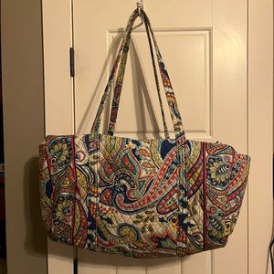 Large Vera Bradley Duffel Bag